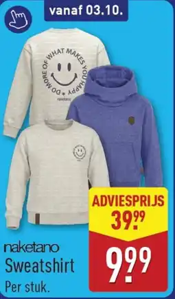 ALDI Naketano Sweatshirt aanbieding