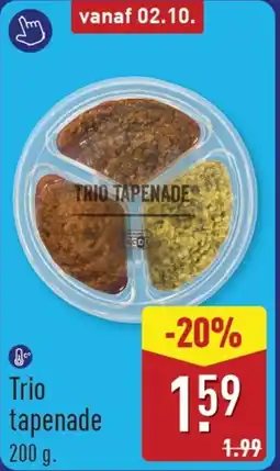 ALDI Trio Tapenade aanbieding