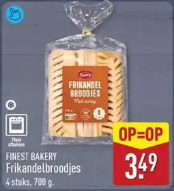 ALDI Finest Bakery Frikandelbroodjes aanbieding