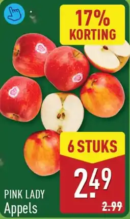 ALDI Pink Lady Appels aanbieding