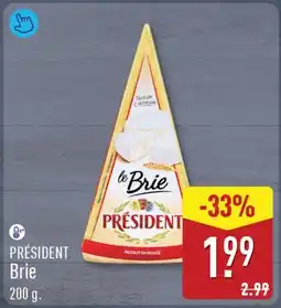 ALDI Président Brie aanbieding