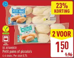 ALDI De Afbakker Petit Pains of Piccolo's aanbieding