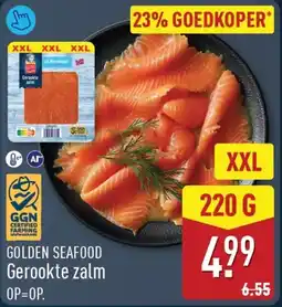 ALDI Golden Seafood Gerookte Zalm XXL aanbieding
