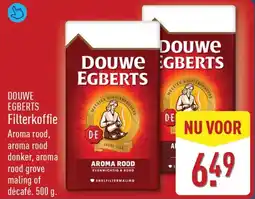 ALDI Douwe Egberts Filterkoffie aanbieding