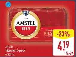 ALDI Amstel Pilsener aanbieding