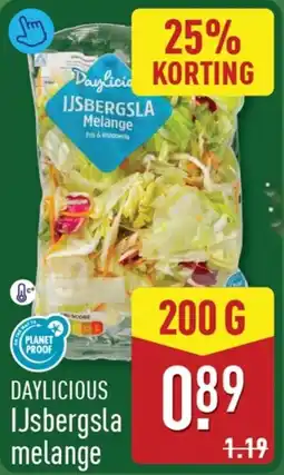 ALDI Daylicious IJsbergsla Melange aanbieding