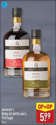 ALDI Maynard's Ruby of Witte Port, Portugal aanbieding