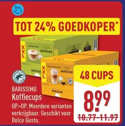 ALDI Barissimo Koffiecups aanbieding