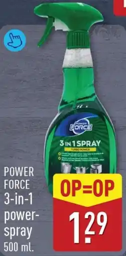 ALDI Power Force 3-in-1 Power-Spray aanbieding