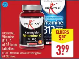 ALDI Lucovitaal Vitamine C of D3 kauwtabletten aanbieding