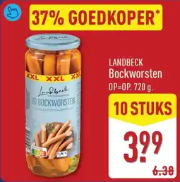 ALDI Landbeck Bockworsten aanbieding