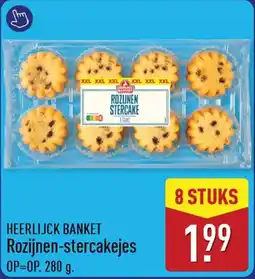 ALDI Heerlijck Banket Rozijnen-Stercakejes aanbieding