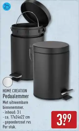 ALDI Home Creation Pedaalemmer aanbieding