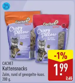 ALDI Cachet Kattensnacks aanbieding