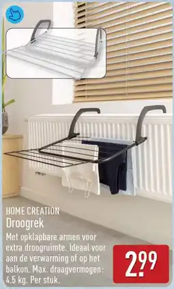 ALDI Droogrek aanbieding