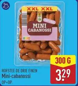 ALDI Hofstee De Drie Eiken Mini-Cabanossi aanbieding