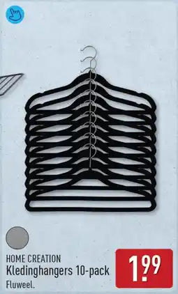 ALDI Kledinghangers 10-pack aanbieding
