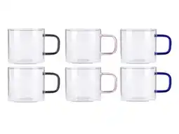 Lidl ERNESTO Glazenset (Espressokopjes set van 6) aanbieding