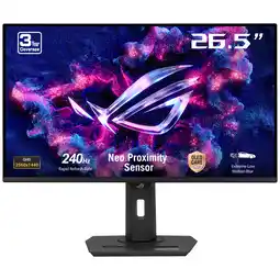 MediaMarkt Asus Rog Strix Oled Xg27aqdmes-r - 26.5 Inch Qhd 2560x1440 Oled (organic Light-emitting Diode) aanbieding