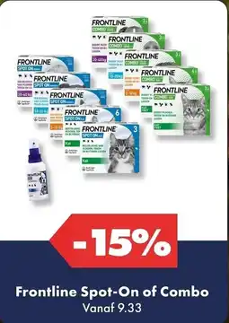 Huisdier Voordeelshop Frontline Spot-On of Combo aanbieding