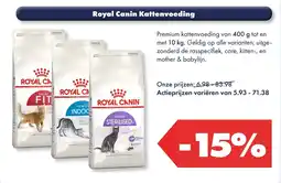 Huisdier Voordeelshop Royal Canin Kattenvoeding aanbieding