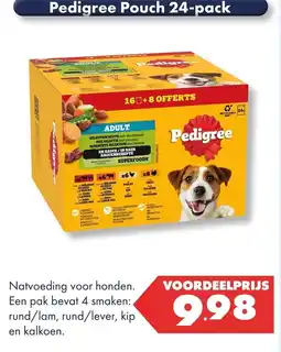 Huisdier Voordeelshop Pedigree Pouch 24-pack aanbieding