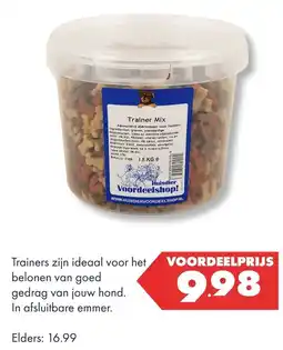 Huisdier Voordeelshop Huisdier Voordeelshop Trainer Mix aanbieding