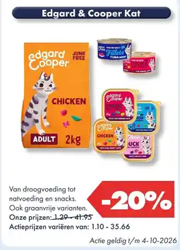 Huisdier Voordeelshop Edgard & Cooper Kat aanbieding