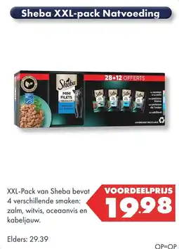 Huisdier Voordeelshop Sheba XXL-pack Natvoeding aanbieding