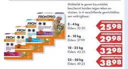 Huisdier Voordeelshop frontpro kauwtabletten aanbieding