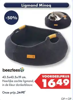 Huisdier Voordeelshop beeztees ligmand minoq aanbieding