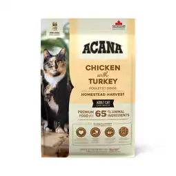Pets Place Acana Cat Homestead Harvest - Kattenbrokken - Kip&Kalkoen 4,5 kg aanbieding