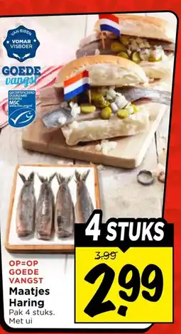 Vomar Voordeelmarkt Maatjes Haring aanbieding