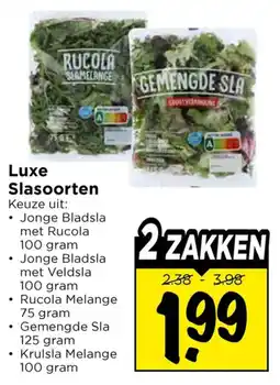 Vomar Voordeelmarkt Luxe Slasoorten aanbieding