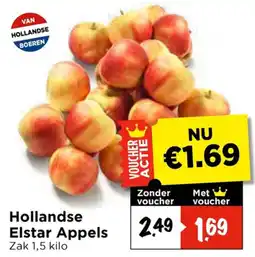 Vomar Voordeelmarkt Hollandse Elstar Appels aanbieding