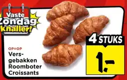 Vomar Voordeelmarkt Roomboter Croissants aanbieding