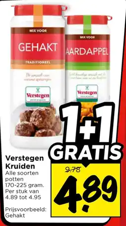 Vomar Voordeelmarkt Verstegen Kruiden aanbieding