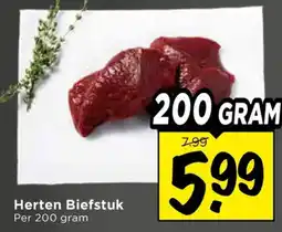 Vomar Voordeelmarkt Herten Biefstuk aanbieding