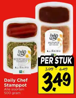 Vomar Voordeelmarkt Daily Chef Stamppot aanbieding