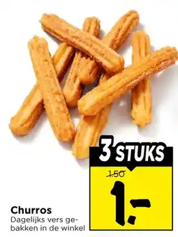 Vomar Voordeelmarkt Churros aanbieding