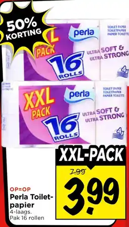 Vomar Voordeelmarkt Perla Toilet-papier aanbieding