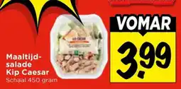 Vomar Voordeelmarkt Maaltijdsalade Kip Ceasr aanbieding