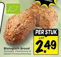Vomar Voordeelmarkt Biologisch Brood aanbieding