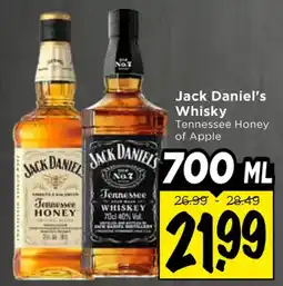 Vomar Voordeelmarkt Jack Daniel's Whisky aanbieding