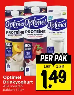 Vomar Voordeelmarkt Optimel Drinkyoghurt aanbieding