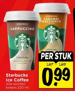 Vomar Voordeelmarkt Alle Starbucks Ice Coffee aanbieding