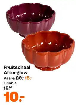 Kwantum Fruitschaal Afterglow aanbieding