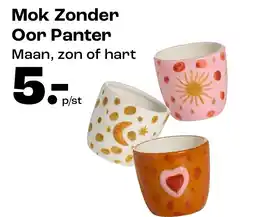 Kwantum Mok Zonder Oor Panter aanbieding