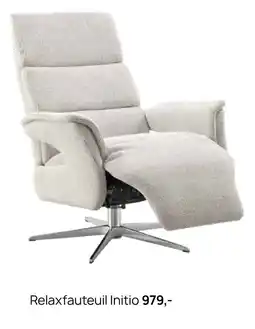 Pronto wonen Relaxfauteuil Initio aanbieding
