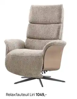 Pronto wonen Relaxfauteuil Liri aanbieding